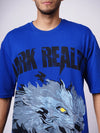 Dark Reality Oversized Graphic T-Shirt